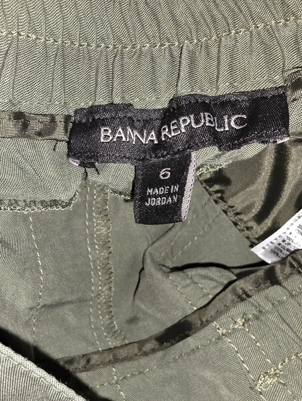 Green BANANA REPUBLIC Joggers Size 6